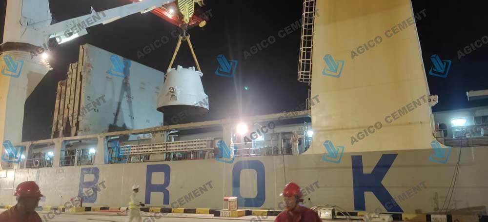 76 ton cast slag pot shipping from AGICO