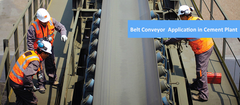 Belt Conveyor in Cement Plant