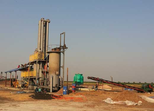 Biomass Pyrolysis Power Generation Plant