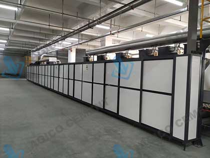 Air Atmosphere Roller Hearth Kiln