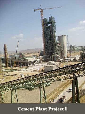 Power consumption of cement manufacturing plant