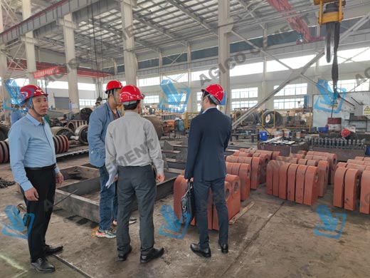 Iran Customer in Crusher Hammer Head Factory