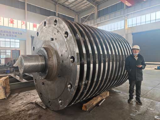 Large Size Hammer Crusher Rotor