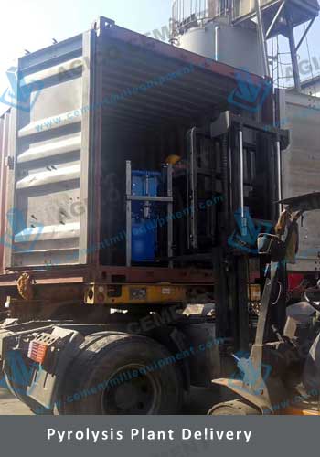 Pyrolysis Plant Equipment Delivery