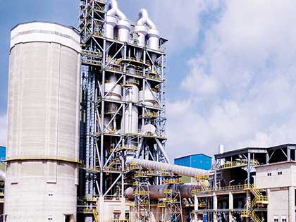 How to lower heat lost rate in cement production plant