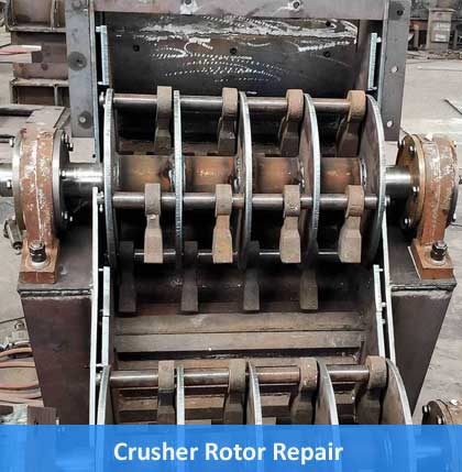 double rotor hammer mill repair
