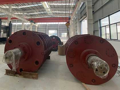 hammer crusher rotor assembly