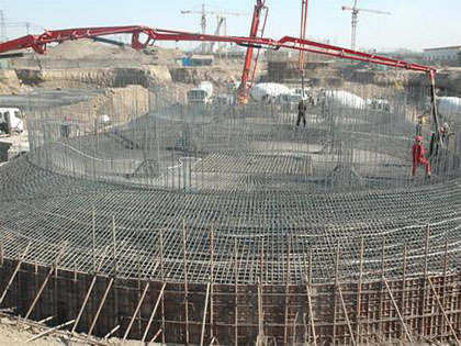 Homogenization Silo Construction