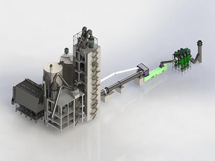 Large Cement Plant Model