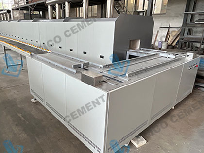 pusher kiln in factory