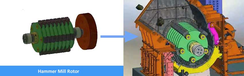 Hammer Rotor Assembly Design