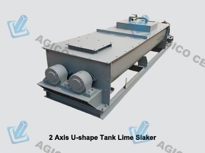 2 Axis U Shape Tank Lime Slaker