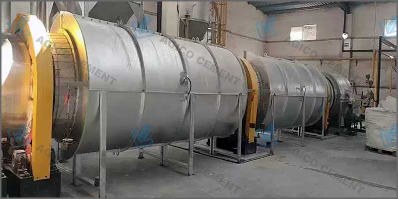 Rotary Kiln for Agglomerated Flux Production