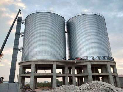 Fly Ash Storage Silo