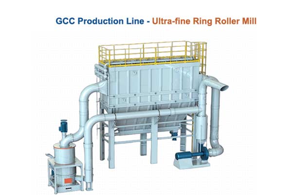 GCC Production Line Ultra Fine Ring Roller Mill