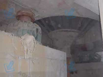 Mechanical VSK Kiln During Operation