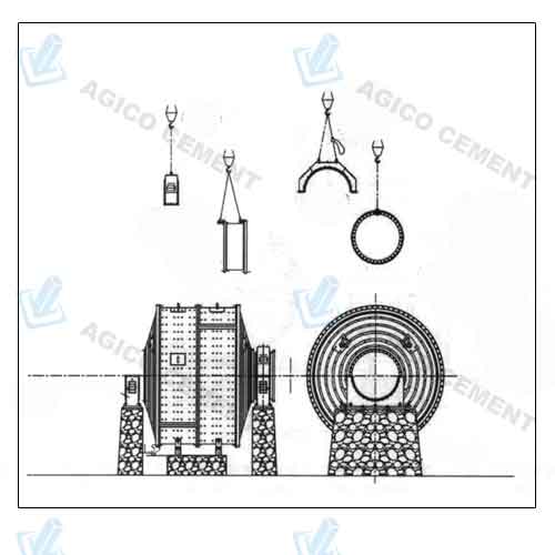SAG Mill Structure Drawing