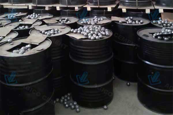 Steel Cast Balls in Steel Drum Package