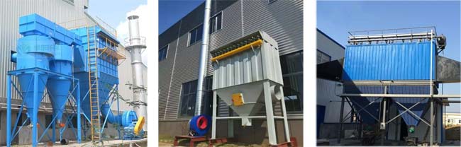 Cyclone Dust Removal and Exhaust Gas Treatment