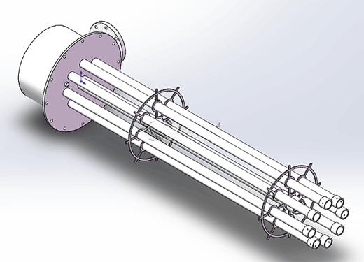 Rotary Kiln Burner Channels Design